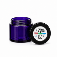 Emballage pour magasin d'herbes légales, conforme aux normes pour les fleurs, pot de stockage de 100 ml prêt à la vente au détail
