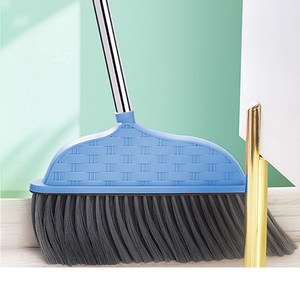 Nouvel ensemble de balais rotatifs à long <span class=keywords><strong>manche</strong></span> pour la maison avec pelle à poussière en plastique coupe-vent pour le nettoyage des sols - Product Image 3