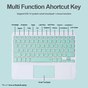 Funda de tableta con tapa y protección para teclado inalámbrico, soporte plegable con función de panel táctil para <span class=keywords><strong>XiaoMi</strong></span> <span class=keywords><strong>Pad</strong></span> <span class=keywords><strong>5</strong></span> pro de 11 pulgadas - Product Image 5