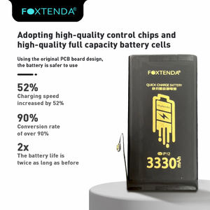 FoxTenDa Hochleistungs 3330mAh Brandneue 0-Zyklus OEM-Batterie für 12 auf Lager - Product Image 2