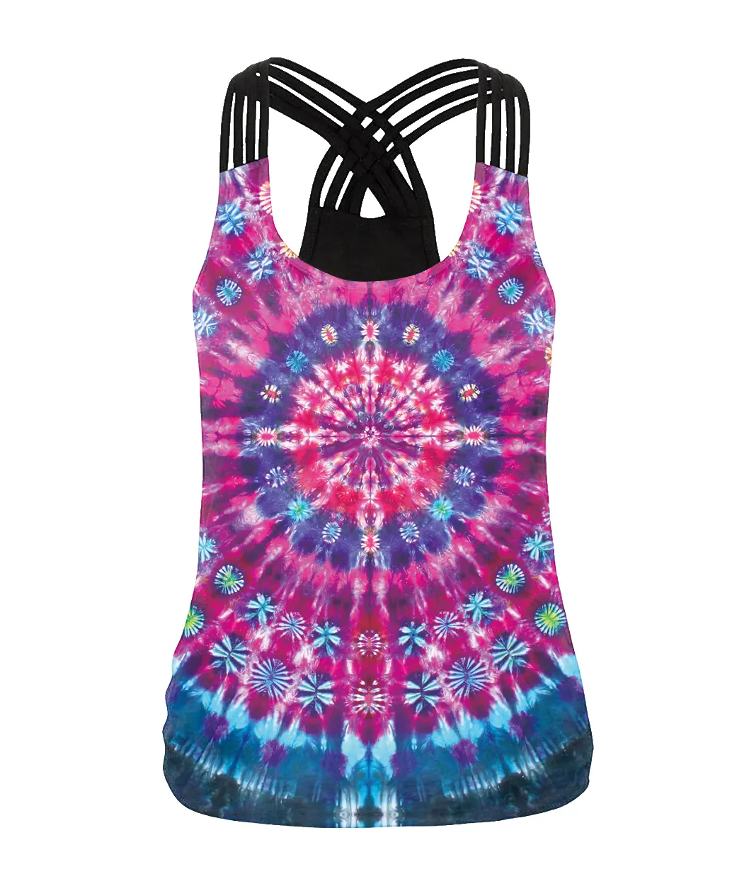 NADANBAO Brand Women Blouses and Tops Lady Tie Dye Tracksuit Womens Fitted Tank Top Dye Tie Sexy Tank Top