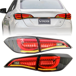 Luz Trasera LED para <span class=keywords><strong>Toyota</strong></span> Vios <span class=keywords><strong>Yaris</strong></span> <span class=keywords><strong>2019</strong></span> 2020 2021 2022, Luces Traseras LED, Luz de Freno Trasera para Accesorios Vios <span class=keywords><strong>Yaris</strong></span> - Product Image 1