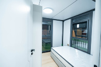 Maison préfabriquée en conteneurs extensibles à deux étages, maison préfabriquée à double aile, conteneurs pliables, mini-maison préfabriquée avec salle de bain complète