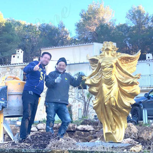 Di alta qualità Design moderno giardino arredamento <span class=keywords><strong>antico</strong></span> fatto a mano piccolo <span class=keywords><strong>antico</strong></span> <span class=keywords><strong>angolo</strong></span> statua in bronzo <span class=keywords><strong>antico</strong></span> per la vendita - Product Image 5