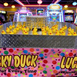 Juego de Carnaval Lucky Duck, Juego Interactivo de Estanque de <span class=keywords><strong>Patos</strong></span> para Fiestas, Parque de Diversiones para Niños y Adultos, PVC para Exteriores - Product Image 5