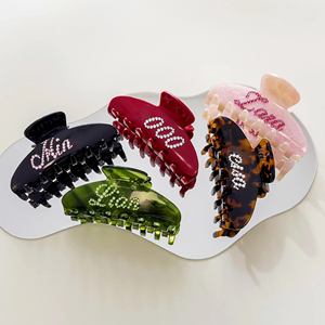 Châu Âu Và Mỹ Cá Nhân Hoá Biểu Tượng Tùy Chỉnh Cô Gái Thanh Lịch Phụ Kiện Tóc Phụ Nữ Tóc Claw Clip - Product Image 2