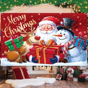 Fondo de fotografía personalizado para el Día de Acción de Gracias con luces y decoración otoñal para la decoración de la escena del fotomatón de fiesta - Product Image 3