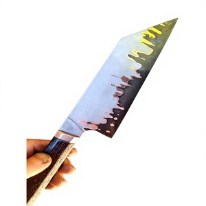 Handmade Damascus Steel Carbon Steel Chef <b>Knives</b> Professional Premium Quality Wooden Handle Chef Knifes - Product Image 5