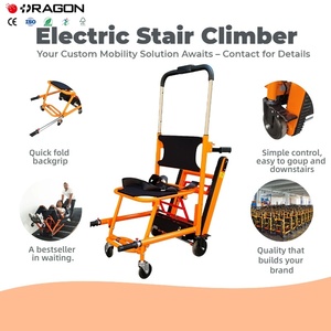 Elektrische trapbeklimmer van aluminiumlegering met lithiumbatterij, geschikt voor ouderen en gehandicapten. - Product Image 1
