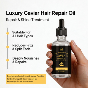 Huile capillaire au caviar bio très vendue pour le <span class=keywords><strong>soin</strong></span> du cuir chevelu, hydratante, rafraîchissante, nourrissante, légère, sérum capillaire bio - Product Image 5