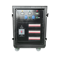 Machine à étincelles de feux d'artifice froids avec armoire d'alimentation 36-Road 16-A et télécommande, distribution par batterie à effet de scène