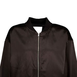 Veste en satin personnalisée de qualité supérieure, best-seller, avec logo sur mesure, pour hommes – Veste en satin sur mesure, best-seller - Product Image 4