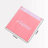 Bolsas de Pastelería Rosas Personalizadas a Precio de Fábrica, Resistentes a la Grasa, para Galletas y Donuts