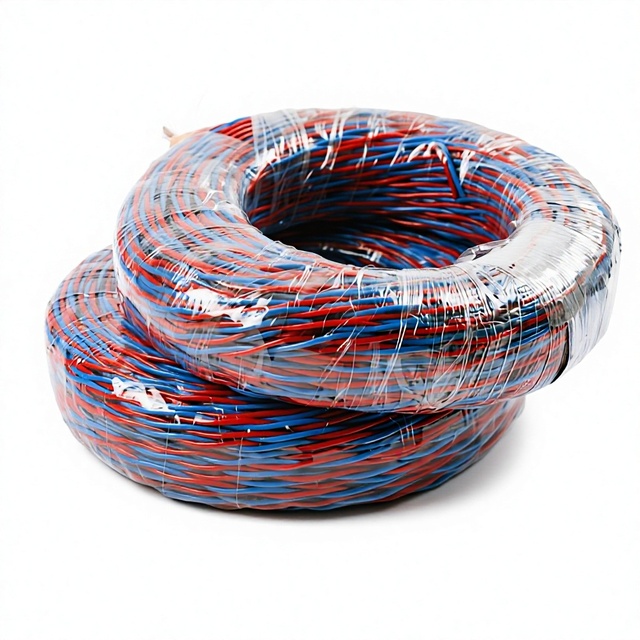 NH-RVS Fire Rated Signal Cable 2x0.75mm 2x1.5mm 2x2.5mm 2x4mm PVC Heat Resistant Shielded Stranded Flexible Copper IP40