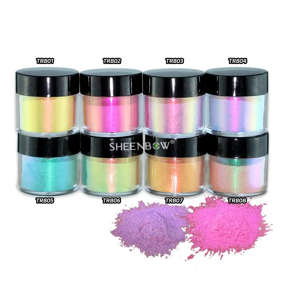 Sheenbow Aurora Chameleon Pigments Sweet Eyeshadow Pigments Mermaid Color Private Label