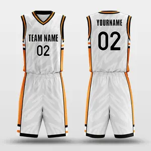 Wholesale Plain Cheap Sportswear Basketball Uniforms Shirt New Design Youth Unique Basketball Uniform Set