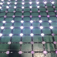 Écran souple à grille de source lumineuse ponctuelle LED P100mm