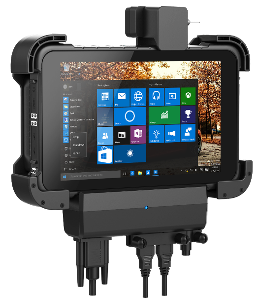 Rugged Tablet 8 Inch Android 14 Barcode Scanner RT06A Industrial Tablet PC 1D/2D QR Inventory Scanner 8GB+128GB 1280*800
