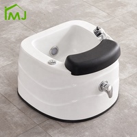 Baignoire Pédicure Multifonctionnelle Portable pour Salon de Manucure avec Plomberie