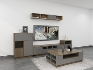 Appartement moderne américain Garde-manger de haute qualité Cuisine Salon <span class=keywords><strong>Banc</strong></span> en bois et marbre Meubles <span class=keywords><strong>TV</strong></span> Armoires Set Design - Product Image 2