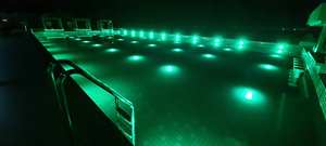 Luces LED de piscina IP68 a prueba de agua con entrada de 12 voltios para piscina para aplicaciones subacuáticas - Product Image 5