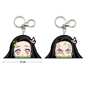 Porte-clés en acrylique lenticulaire 3D One Piece Anime, figurines de cosplay, porte-clés <span class=keywords><strong>SPY</strong></span> <span class=keywords><strong>FAMILY</strong></span> PET en acrylique pour décorations - Product Image 3