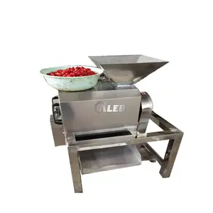 hot sale commercial tomato pulper making machine mango pitting and pulping machine vegetable fruit beating ma