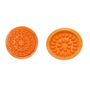 Wholesale Colorful Eyelash Extensions Glue Tray Mat Gasket With Flower Shape Tray Base Grafting False Eyelash Glue Holder Tray