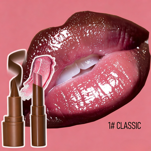 Rouge à lèvres nude brillant hydratant, fini lisse pour le maquillage quotidien - Product Image 6