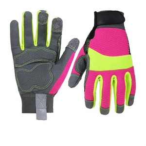 Guantes de Trabajo Premium EN420 Estándar, Cuero Granulado, Forro de Aramida 5mil/10mil, Transpirables, Cómodos, de Seguridad para la Construcción - Product Image 3