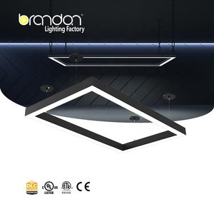 DLC Lõm Chạy Liên Tục <span class=keywords><strong>LED</strong></span> Tuyến Tính Ánh Sáng Mặt Dây Chuyền Treo Lịch Thi Đấu 2FT 4FT 8FT - Product Image 2