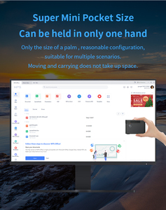 Máy Vi Tính Mini Nhỏ Giá Rẻ Máy Vi Tính Mini OEM ODM Không Quạt 8Gb 16Gb 32Gb Chất Lượng Tốt Nhất Máy Vi Tính Usb Máy Vi Tính Mini Nuc Barebone - Product Image 3