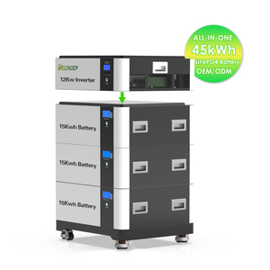 Inversor de 12kva con batería LiFePO4 20kwh 30kwh 45kwh 50kwh baterías para sistema fotovoltaico <span class=keywords><strong>48V</strong></span> LiFePO4 almacenamiento hogar Solar Kit - Product Image 2