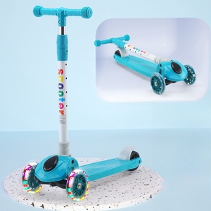 Scooter Eléctrico de Tres Ruedas al por Mayor, <span class=keywords><strong>Patinete</strong></span> con Altura Ajustable y Asiento para <span class=keywords><strong>Niños</strong></span> - Product Image 3