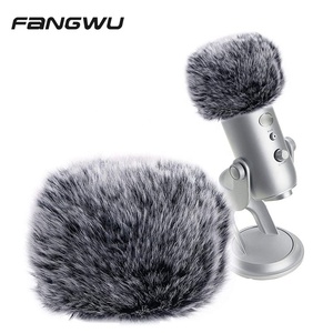 Filtro de Micrófono, Cubierta de <span class=keywords><strong>Peluche</strong></span> para Micrófono, Protector de Viento, Reductor de Ruido, Escudo de Viento - Product Image 1