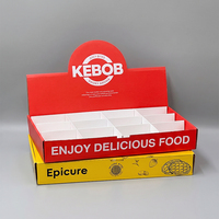 Boîte d'emballage personnalisée pour plats à emporter chauds, kebab mexicain, frites, poulet shawarma, combo, restauration