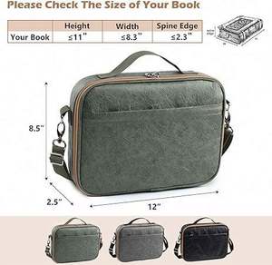 Muestras Gratis de Bolsas y Carteras para Biblias - Funda Grande para Biblia con Correa para el Hombro, Lazos Desmontables para Bolígrafos, Accesorios para Biblias - Product Image 4