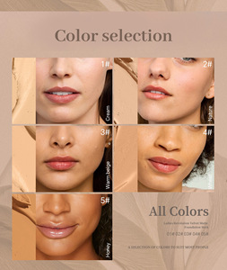 Fond de teint mat longue durée pour peau foncée label privé contrôle de l'huile revêtement des pores bâton de maquillage cosmétique fond de teint blanchissant - Product Image 6