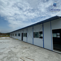 Maison Modulaire Préfabriquée à Faible Coût pour Usage Temporaire : Bureau, Appartement, Cabine Portable de Conception Industrielle