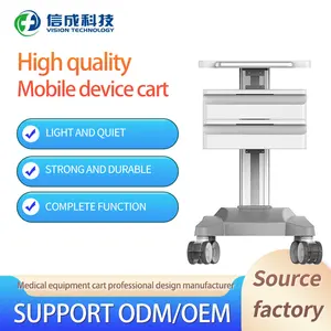 Mobile device carts for medical purposes Mobile trolley cabinet for medical Factory customized direct selling