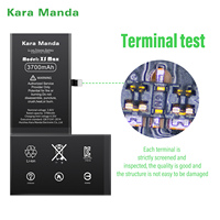 Kara Manda usine téléphone portable batterie au Lithium pour iPhone 5 5s 6 6s 7 8 Plus Se2020 X Xs Xr Max 11 12 Pro Max 13 batterie