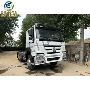 Sinotruck 2018 6x4 375hp 420hp Motor diesel para serviço pesado com 10 rodas, caminhão usado, cabeça de caminhão, caminhão trator comercial para venda