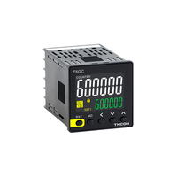 T6GC 48*48mm Electrón industrial 6 dígitos LCD Contador digital preestablecido Medidor de longitud inteligente RS485 Wifi Comunicación inalámbrica