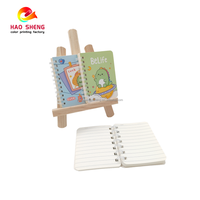 Cuaderno Portátil Mini de Tapa Dura con Espiral A7, 80 Hojas de Papel Recubierto, Diseño de Dibujos Animados, Venta al Por Mayor