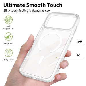 เคสโทรศัพท์มือถือ <span class=keywords><strong>iPhone</strong></span> 17 16 15 <span class=keywords><strong>14</strong></span> 13 <span class=keywords><strong>Pro</strong></span> Max แบบแม่เหล็กฝ้า พร้อมปุ่มควบคุมกล้อง ป้องกันแรงกระแทก ป้องกันเลนส์ - Product Image 6