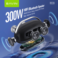 BAVIN TOP Sale Haut-parleur Boombox de haute qualité BM50 BT5.3 avec batterie 30000mAh 300W et double microphone