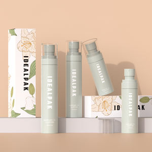 Flacon pulvérisateur en plastique <span class=keywords><strong>blanc</strong></span> rose dégradé personnalisé 60ml 70ml 100ml 120ml flacon pulvérisateur en plastique portable pour voyage - Product Image 2