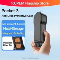Coque de protection intégrale pour objectif de caméra de poche anti-chute et anti-rayures pour Pocket3 Pocket4, accessoires pour caméra de vlog portable