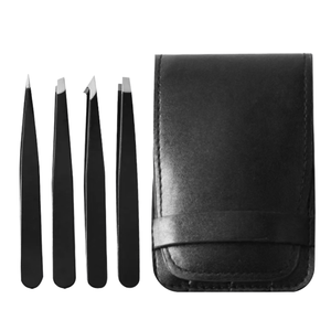 Ensemble de pinces à épiler professionnelles pour sourcils, pointe pointue, acier inoxydable, design moderne et durable pour l'épilation - Product Image 1