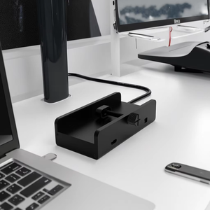 Hợp kim nhôm 4-Port USB3.0 Clip-Type Type-C Multi-Port <span class=keywords><strong>USB</strong></span> C <span class=keywords><strong>HUB</strong></span> 5Gbps tốc độ Docking Station cho sàn hơi - Product Image 3